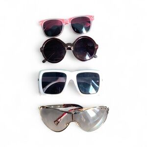 Women's Sunglasses Collection - Pink, Black, White, Gold